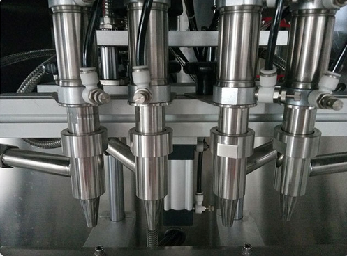 全自動(dòng)四頭油類灌裝機(jī)